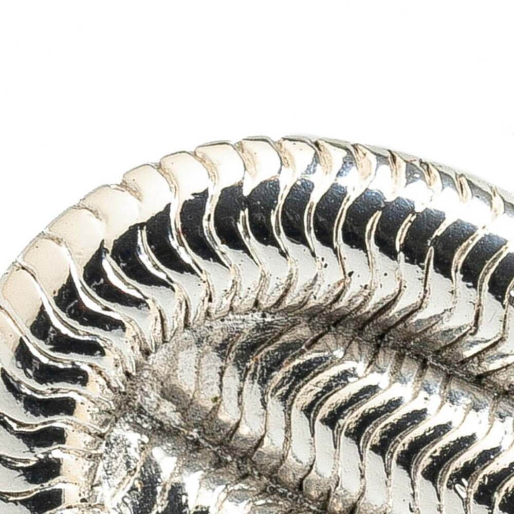 CHANEL Authentic Vintage Silver Logo Brooch - Picture 3 of 7